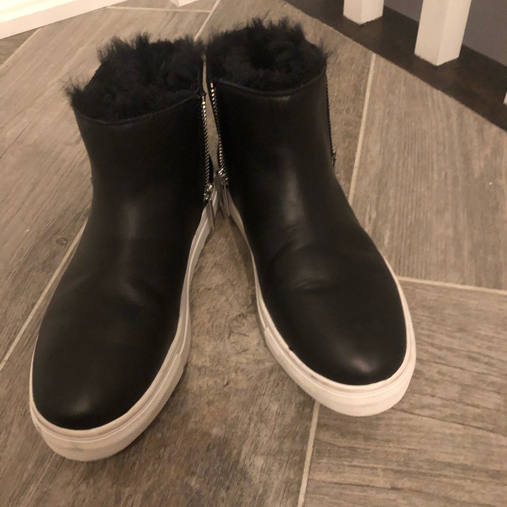 Black Athletic Booties
